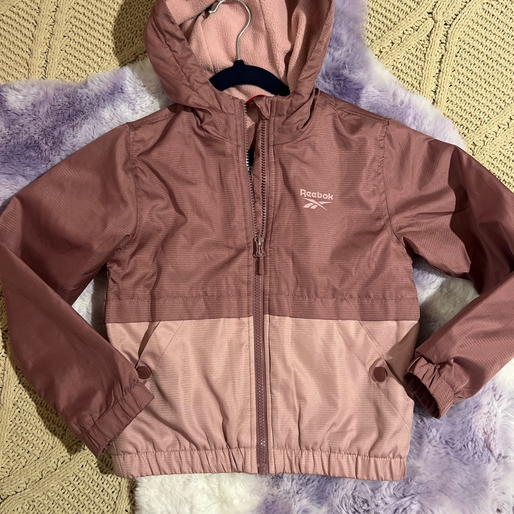 Reebok Kids Jacket in Pink and Light Pink